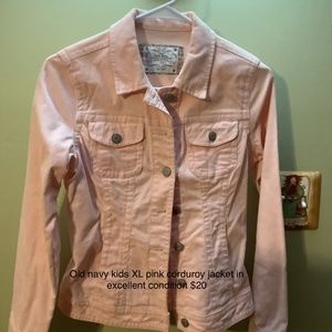 Old navy kids corduroy jacket